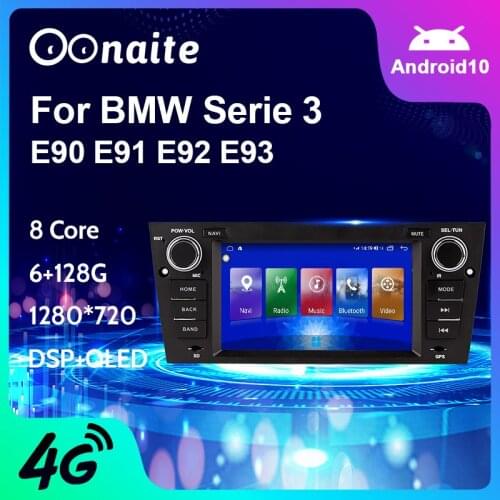 Android 10 For BMW 3 Series E90 E91 E92 E93 Car Radio Multimedia Video Players Android Auto CarPlay 2 din dvd GPS Navigation