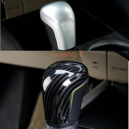 For Toyota Corolla Altis 2019 2020 2021 Car ABS Matte/Carbon Fiber Sticker Styling Inner Shift Knob Control Top Lamp Frame Trim