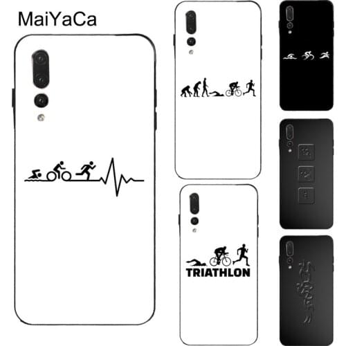 MaiYaCa Triathlon Tri Life Case For Huawei Honor 20 7A Pro 10i 8X 9X 9 10 Lite 7C 8A 8C 8S Y9 Y6 Y7 2019 Nova 5T