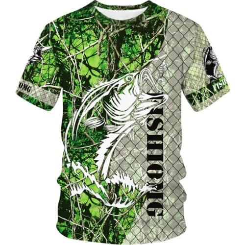 Summer 3D printing short-sleeved T-shirt mens and womens fish shirts plus size Harajuku hip-hop punk fashion casual style 2021
