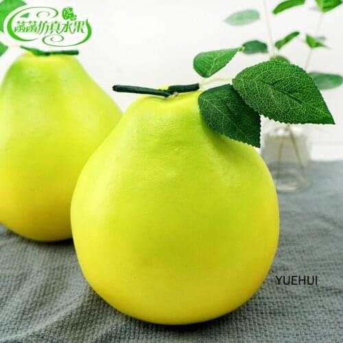 Simulated Pomelo Fake Pomelo Orange Fruit Model Photography Cabinet Furniture Decoration Early Education Props Sample Ornaments