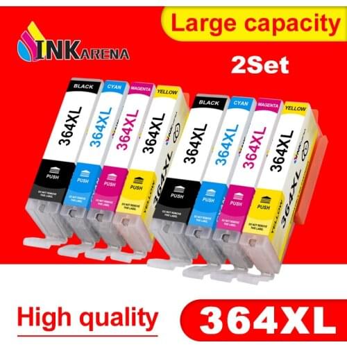 INKARENA Compatible ink cartridge for HP364 364 XL for hp 3070A 3520 3522 4620 4622 5511 5512 5514 5520 5522 5524 6515 Printer