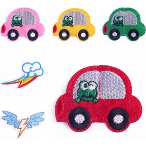 Cartoon Lightning Patch Iron On Patches On Clothes Embroidered Patches For Clothing Patch Sewing On Garment Apparel Accessories