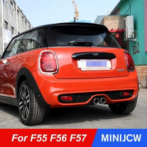 Union Jack Car Rear Trunk Door Cover ABS Sticker Protector Trim Moulding Modification for Mini Cooper Hatchback F55 F56 F57