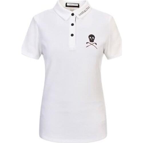New 2021 ML Ladies Fashion Golf Clothing Sports Polo-Shirt Summer Womens Golf Short Sleeves