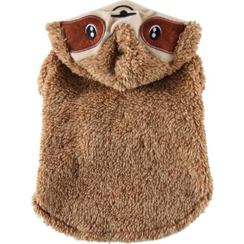 Funny Sloth Animal Pattern Pet Clothes Halloween Dog Costumes Dog Cosplay Costume Novelty Clothing For Medium Large Dogs Bulldog