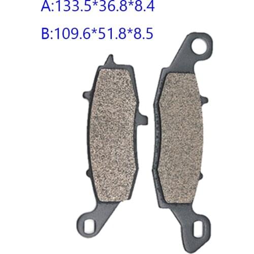 Motorcycle Front Left Brake Disc Pads for Suzuki GSX750F DR800 VX800 DL1000 V-Strom 1000 GSX1100 VL1500 VZ1500 Intruder C1500