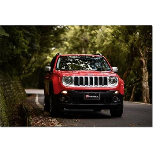 Modern Decorative Painting SUV Renegade Picture Posters and Prints Canvas Wall Art for Home Room Decor