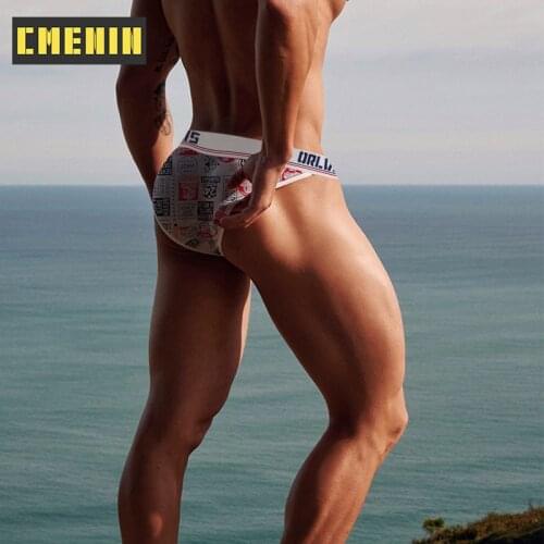 High Quality Cotton Sexy Man Underwear Briefs jockstrap Low waist Mens Briefs Bikini Gay Underpants Mens Underwear Top OR6111