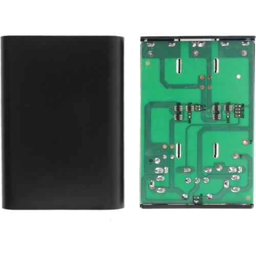 Universal DIY 3x 18650 Battery Case Box 12V Mobile UPS Power Supply Charger for LED Light WiFi Router and more