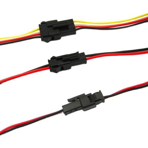 10 pairs 4P JST SM butted line male and female connector terminal cable electronic wire 20/30/40cm