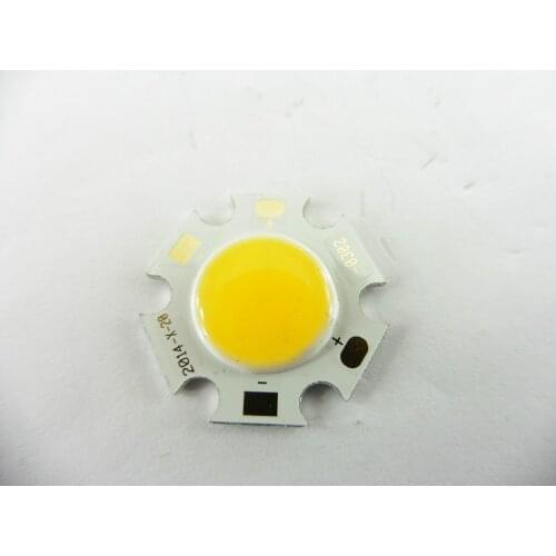 10PCS COB 3W 5W 7W led cob chip 240-1200lm Side 11MM Chip On Board Spot Lights bulb spotlight Downlight LED COB LIGHTING