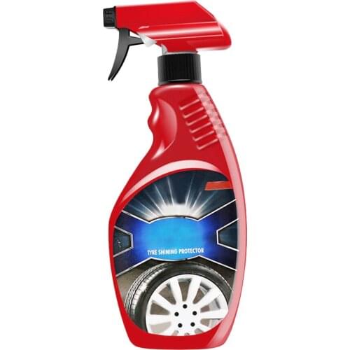 360ML Tire Coating Agent High Brightness Tire Protector Wheel Cleaning Glazing Crack Care Instant Brightening