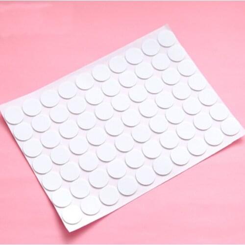 70 Pairs Dots Adhesive Sticker Double-Sided Self-Adhesive Nylon Tape Hook Loop Snap 24mm Fastener Strong Glue Tape