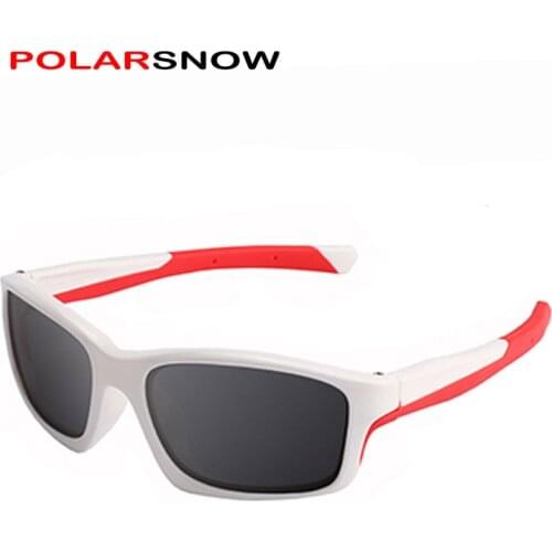 POLARSNOW 2020 Brand Kids Polarized Sunglasses High Quality Fashion Baby Rubber Shades Children Sun Glasses 3-12 years