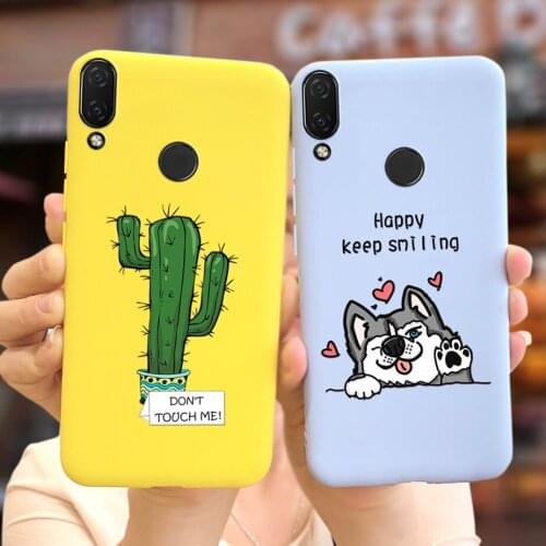 Phone Cases For Huawei Nova 3i Case Cute Silicone Soft Slim Fundas Back Cover For Huawei Nova 3i 3 i Nova3i Full Protection Case