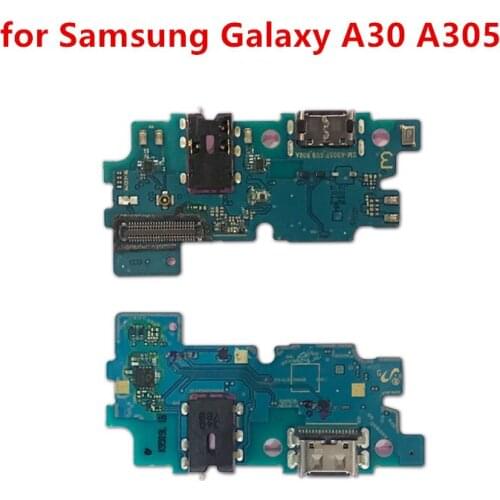 For Samsung Galaxy a30 a305 USB Charger Port Dock Connector PCB Board Ribbon Flex Cable phone screen repair spare parts
