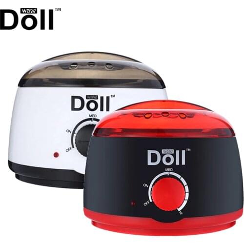 DOLL WAX Wax Warmer Hair Removal Epilator Waxing Heater Kit for Full Body Legs Hand Eyebrows Bikini Women Painless Spa Machine