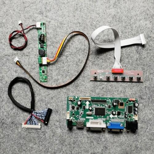 M.NT68676 WLDE 60Hz monitor controller board Fit M236MWF2/M236MWN4/CLAA215FA04 matrix 30-Pin LVDS 1920*1080 VGA+DVI DIY kit