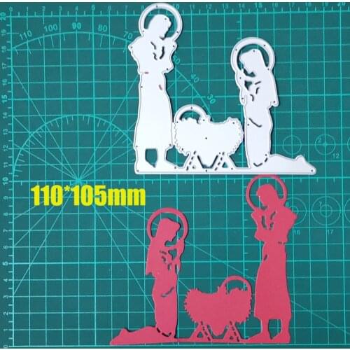 Metal Die Cuts Holy Pray for Jesus Craft Knife Blade Cutting Dies Mold Stencil for DIY Scrapbook Embossing Card Decorative die