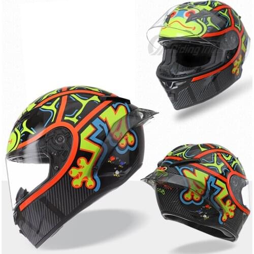 Personality Dirt Bike Four Seasons Street Racing Protect Full Face Motorcycle Helmet with Removable Winter Neck Scar