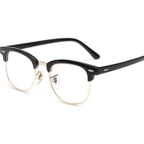 New Brand Designer Fashion Mens eyeglasses frame Vintage Optical male Reading glasses computer oculos de grau masculino gafas