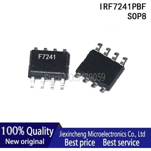 New original IRF7241PBF F7241 IRF7301TRPBF F7301 IRF7343QTRPBF F7343Q IRF7406PBF F7406 IRF7413ZTRPBF F7413Z SOP8