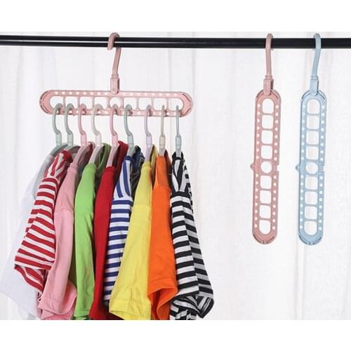 Plastic Multifunction Clothes Coat Hangers Organizer Clothes Hangers Drying Racks Storage Rack Hangers Cabides Perchas Kitchen