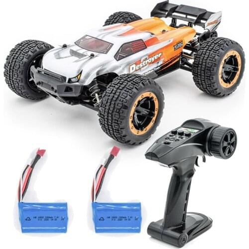 HBX 1/16 16890 RC Car 2.4G Brushless Motor High Speed 45KM/H Big Foot Vehicle Models Truck RC Racing Car Toys For Childrens