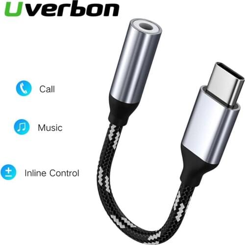 USB Type C 3.5mm Headphone Adapter Jack USB C to 3.5 Aux Audio Adapter Cable For HUAWEI Mate10 Pro Xiaomi Samsung Galaxy