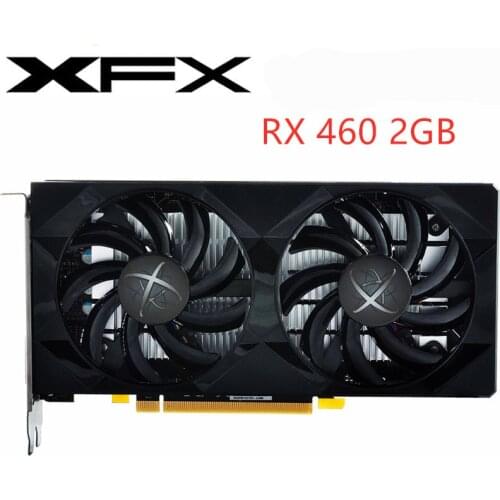 XFX Video Card RX460 2GB 128Bit GDDR5 Graphics Cards for AMD RX 400 series VGA Cards RX 460 560 470 570 Used
