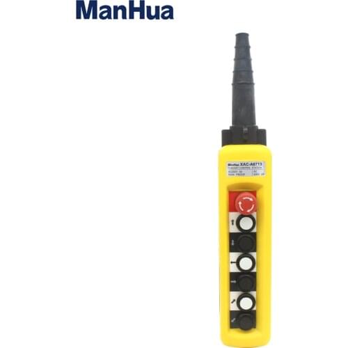 ManHua XAC-A6713 Waterproof pendant control station push button switches(designed for lifting and handling applications)
