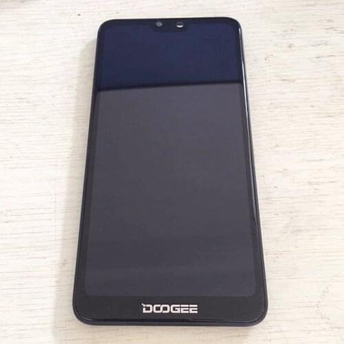 Tested for Doogee Y7 LCD Display with Touch Screen Complete Assembly for Doogee N10 Sensor LCD with Frame Replacement