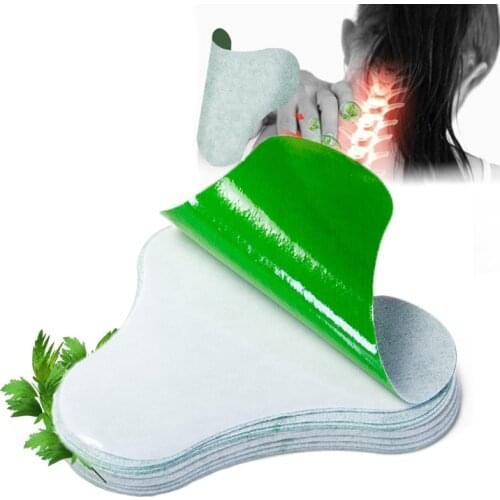 12Pcs Cervical Vertebra Pain Relief Patch Chinese Medical Plaster Joint Body Wormwood Arthritis Pain Removal Killer