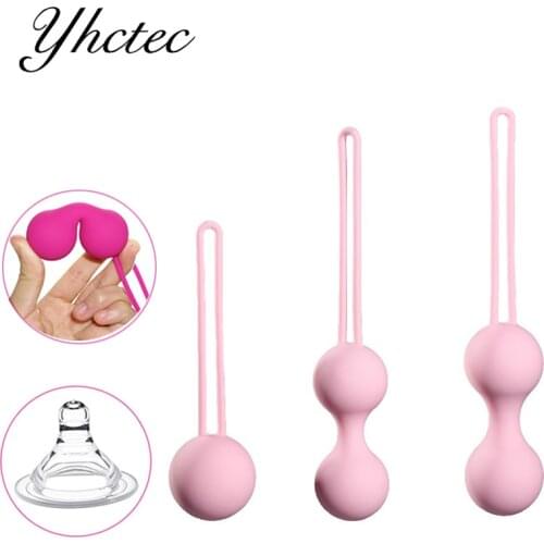2Pcs/Set Vaginal Vibrating Tighten Ball Kegel Sex Toys For Women Magnetic Smart Fitness Exercise Geisha Ball Adult Vibrators 18