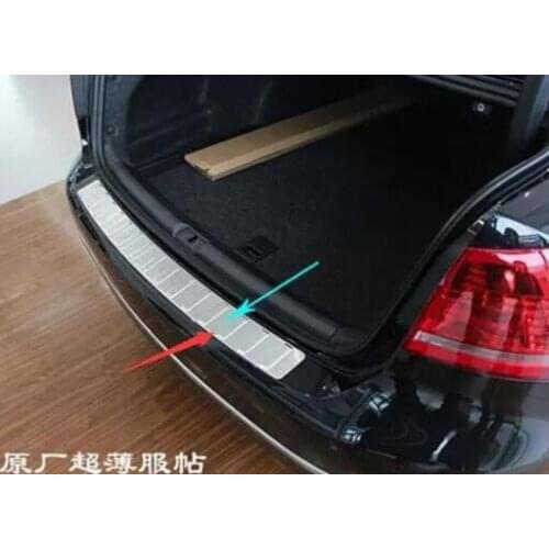 304 Stainless Steel Rear Bumper Protective Sill For Passat B7 2012-2017 Car Styling JC