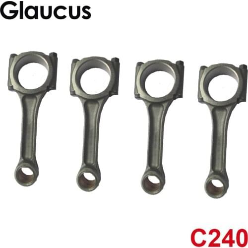 4pcs C240 Engine connecting rod con rod for Isuzu Jeep CJ7/CJ6/ELF150/ELF250/Pick up 2369cc 2.4D 8v 82- 5-12230039-1 5122300391