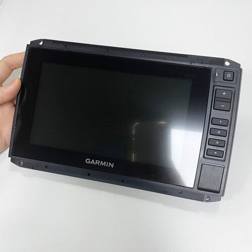 7inch LCD Screen With Frame For GARMIN ECHOMAP UHD LCD Display Screen With Switch Button With Rubber Button Fish Finder Part
