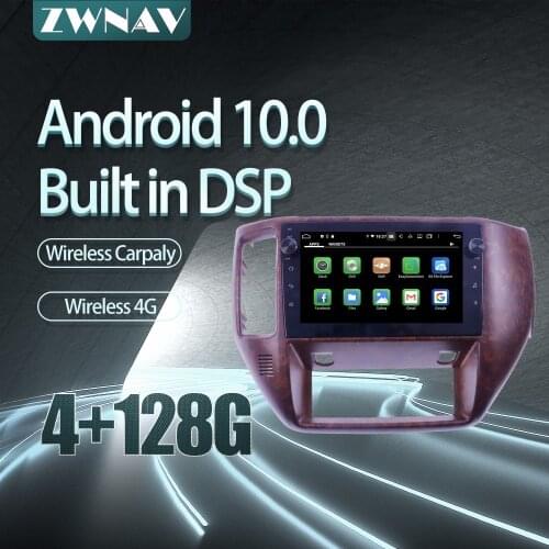 For Nissan Patrol Y61 Car radio player Android 10 PX6 64GB GPS Navigation Multimedia Player Radio