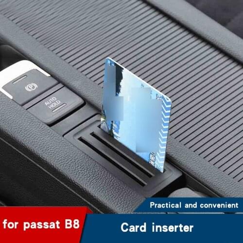 Car storage box for Passat B8 interior modified storage box passat b8 variant card sorting box 2016 2017 2018 2019