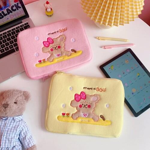 Laptop case korean For iPad Pro 11 2020 Tablet cover for ipad 10'2 case Funda for 7th Generation ipad pouch Cute