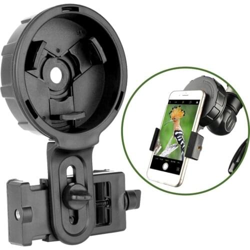 Universal Cell Phone Spotting Scope Mount Big Type Photography Adapter Mount Binoculars Monocular Telescope For iPhone Samsung