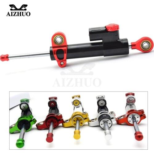 Motorcycle Damper Steering Stabilize Safety Control Aluminum For HONDA CBR250R CBR300R CB300F CBR500R CB500F CB500X CB190R