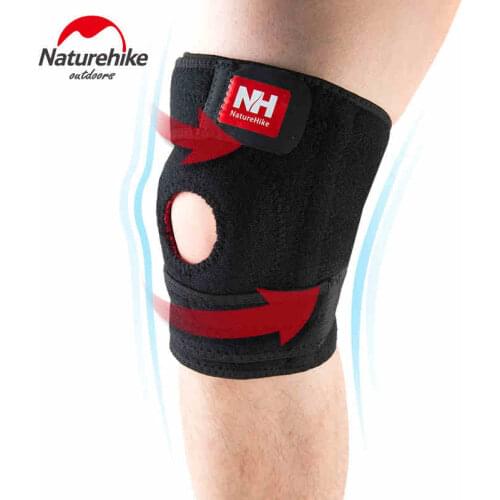 NatureHike NH15A002-M Patella Knee Strap Brace Support Pad Pain Relief Band for Hiking Soccer Basketball Volleyball Squats