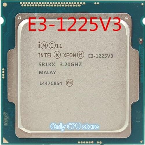 Original E3-1225V3 E3 1225 V3 3.2 GHz 84W quad Core Desktop CPU Processor