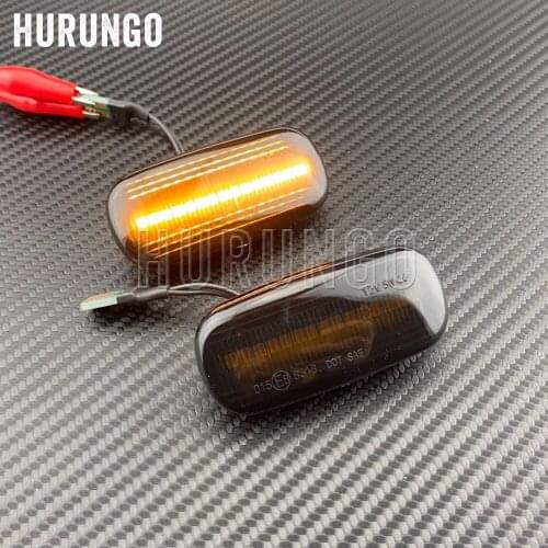 2Pcs/lot Sequential Blinker Lamp For AUDI A3 S3 8P A4 S4 RS4 B6 B7 B8 A6 S6 RS6 C5 C7 Led Dynamic Side Marker Turn Signal Light