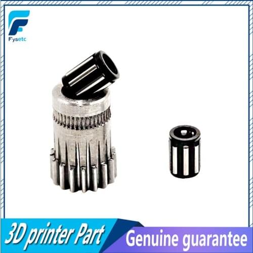 1Set Cloned Btech Dual Gears DIY Prusa i3 Steel Pulleys Kit 3D Printer Gears Extrusion Wheel For Prusa i3 MK2/MK3 3D Printer
