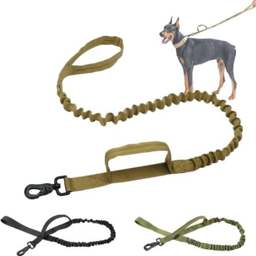 Tactical dog rope outdoor tactical stretch dog rope training dog hauling rope outdoor hauling dog rope