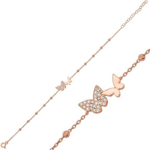 Tevuli 925 Sterling Silver Dorissa Butterfly Womens Bracelet