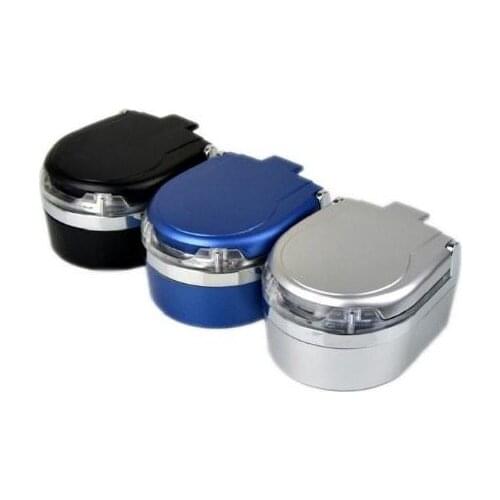 Universal Car Portable LED Light Car Ashtray Cigarette Holder Car Styling Mini Holder Trash Box